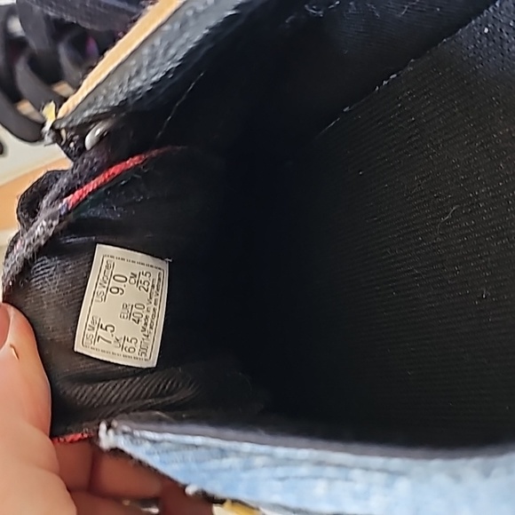 STUNNING BOLD NI BENDER DENIM/LEOPARD PRINT SHOES - Picture 9 of 12